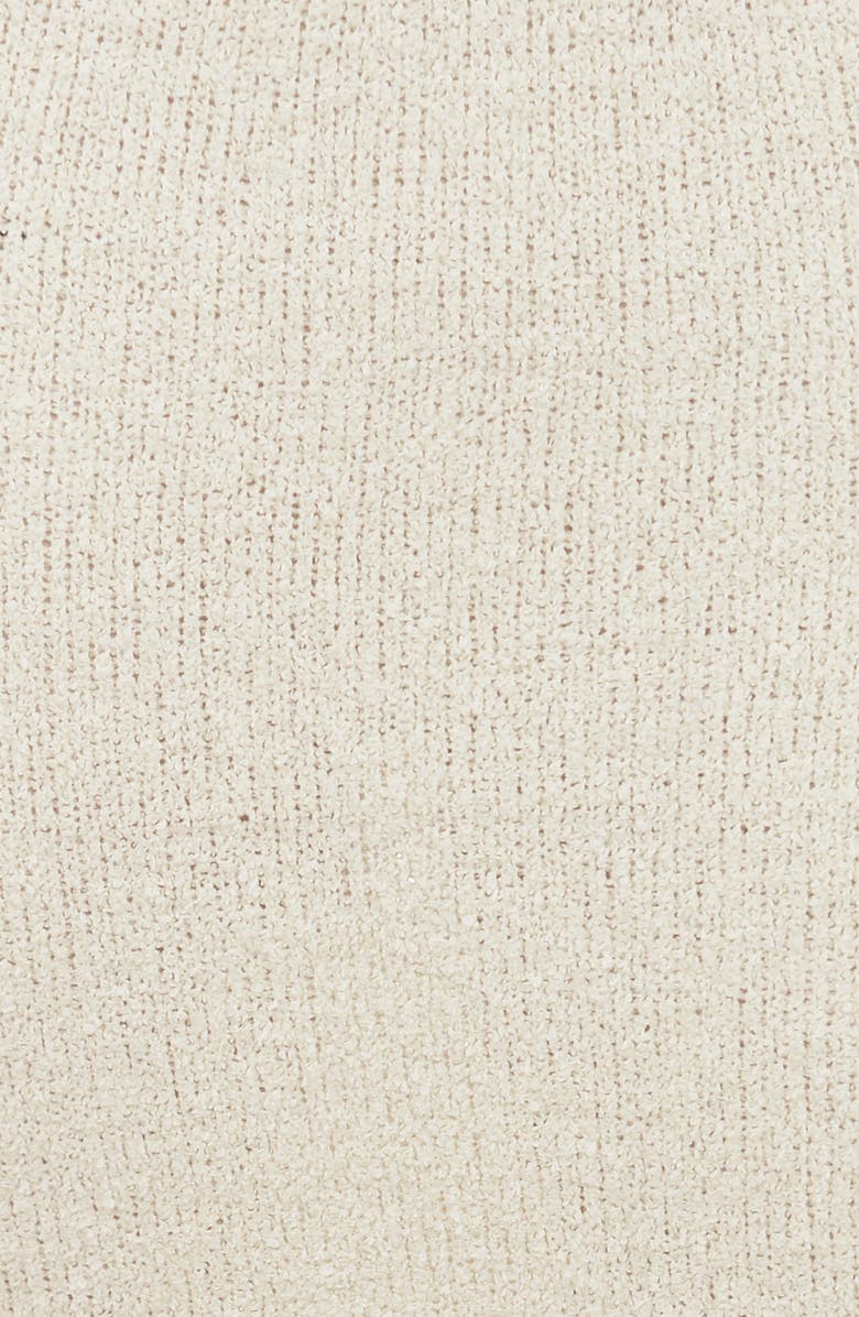 HOUSE OF CB Mishka Bouclé Skirt, Alternate, color, Cream