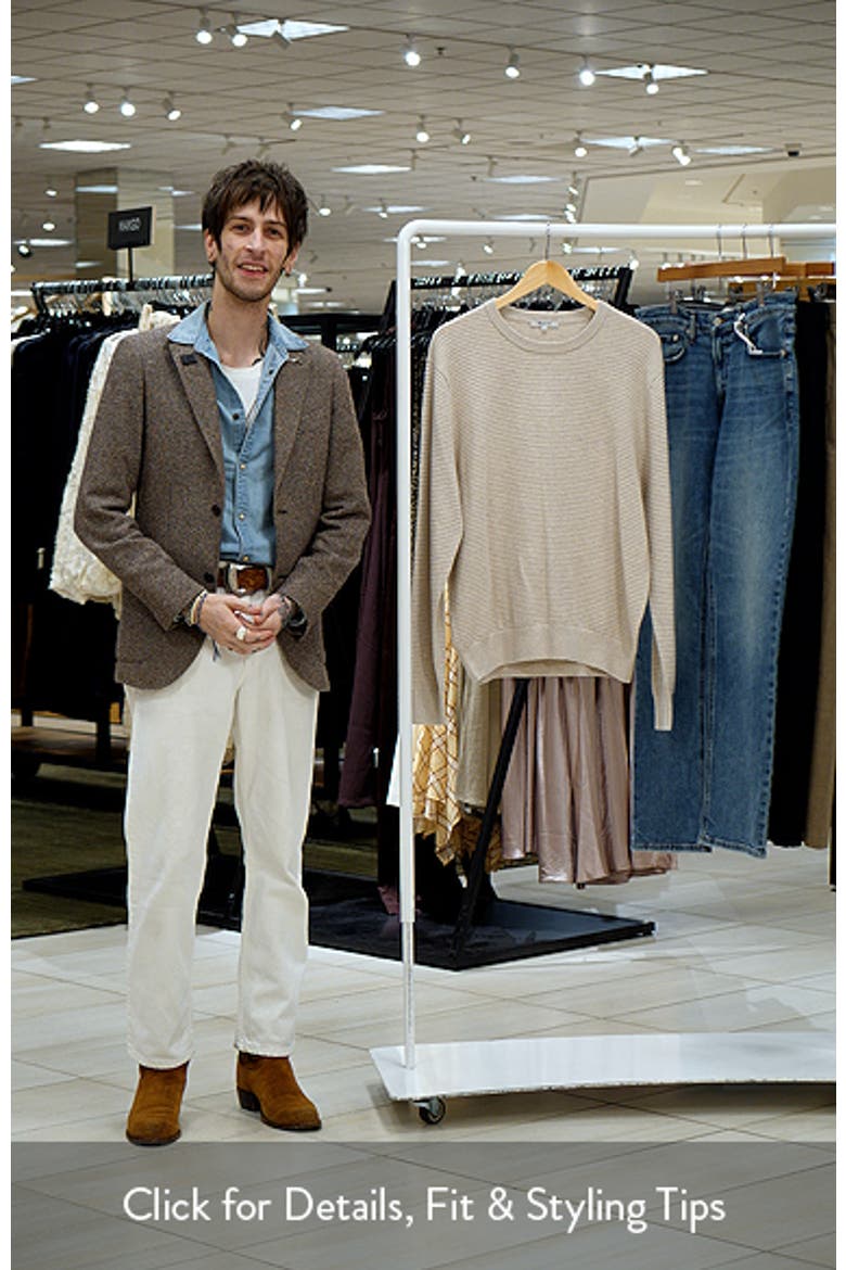 Core Cotton Crewneck Sweater video
