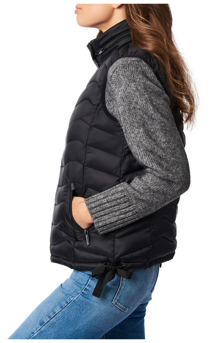 Bernardo Quilted Vest, Alternate, color,