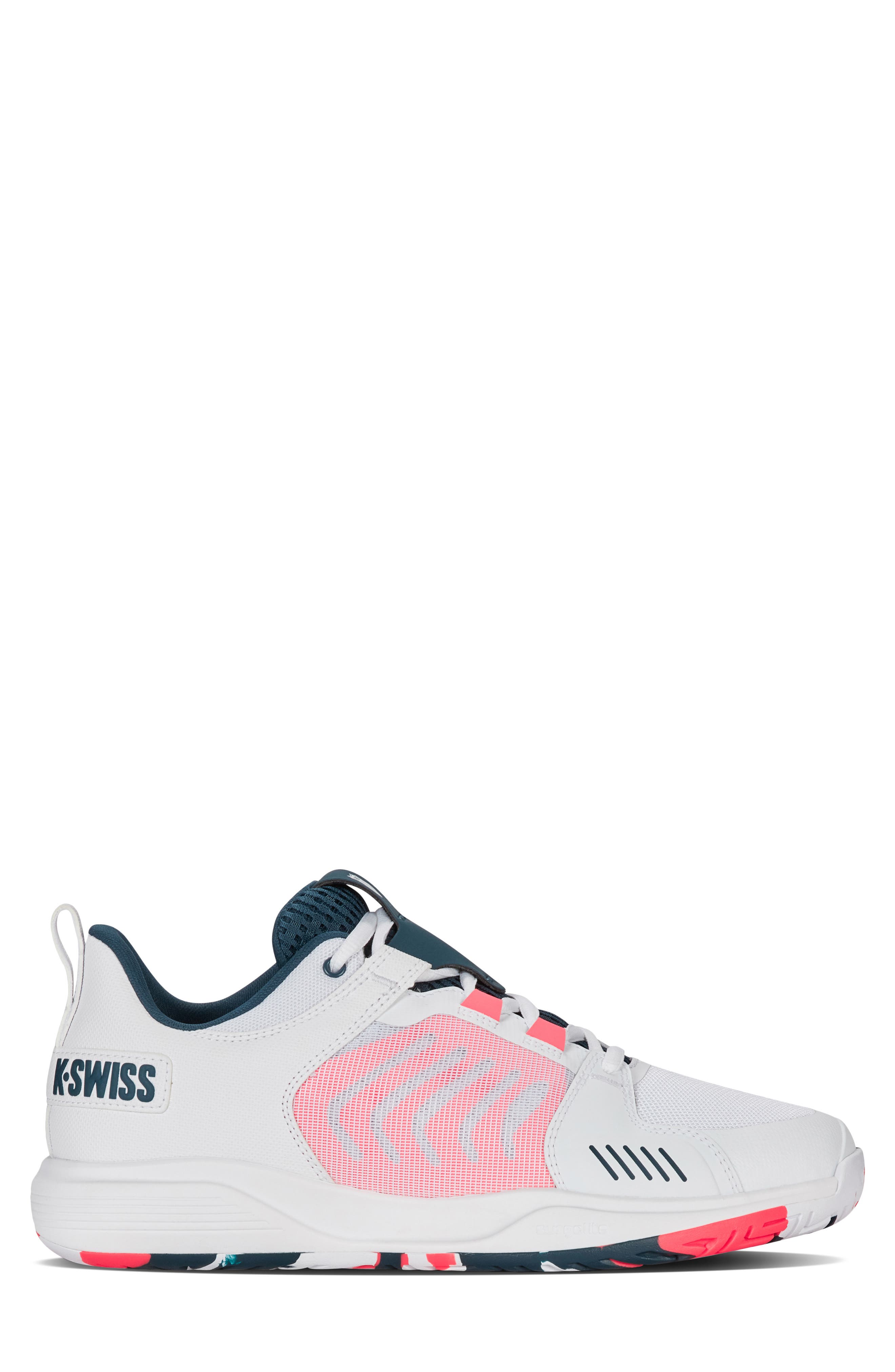 Ultrashot Team Tennis Shoe, Alternate, color, WHITE/ STARGLAZER/ NEON BLAZE