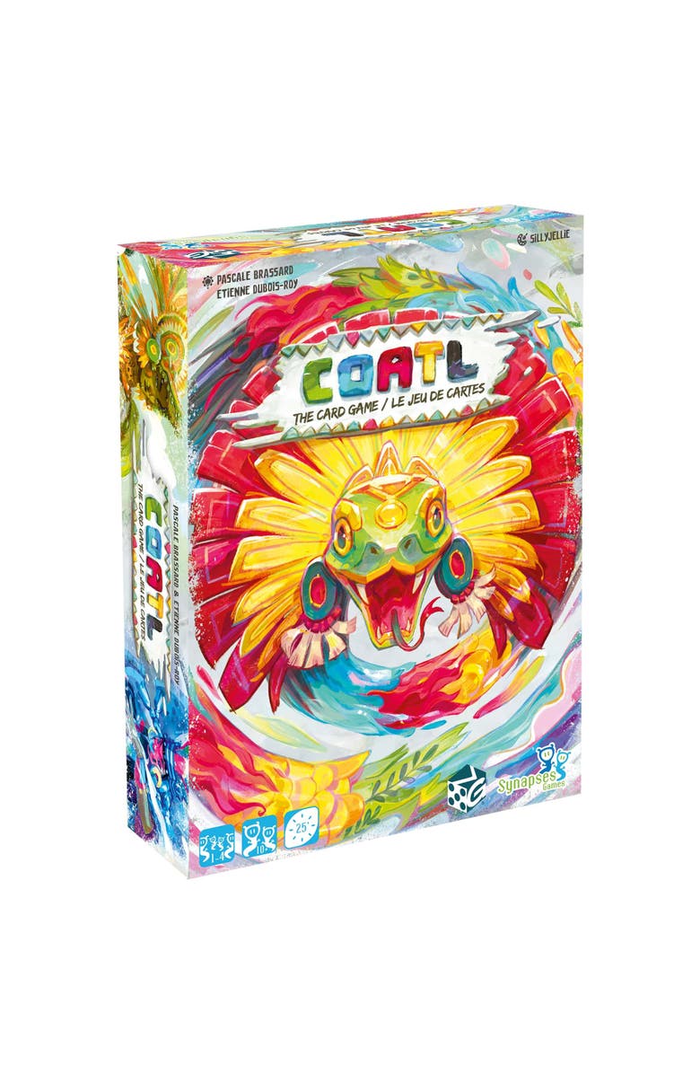 Synapses Games Coatl Card Game Pattern Building Card Game 10+, Main, color, Multicolored