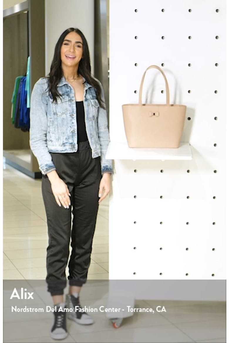 Deannah Leather Shopper & Pouch video