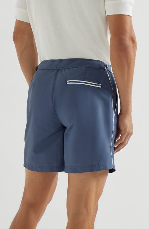 Nylon swim shorts
