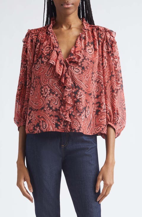 Hendrix Paisley Zada Top