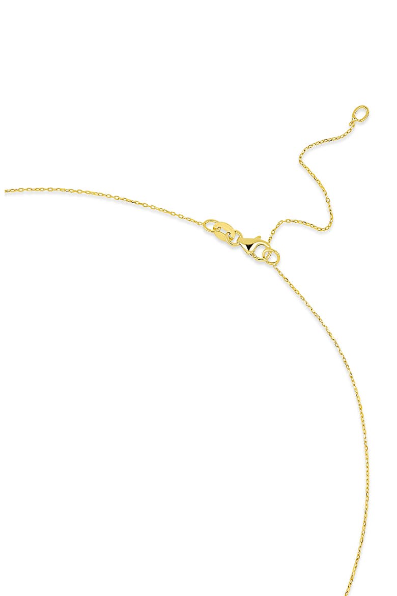 Getty 18k Gold Diamond Pendant Necklace, Alternate, color, 18KY