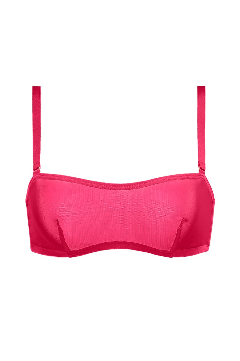 The Wireless Balconette Mesh, Main, color, AZALEA