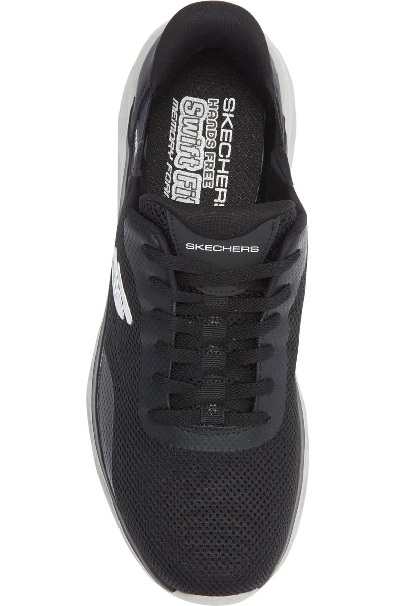 SKECHERS Glide-Step Swift Sneaker, Alternate, color, Blk-Black