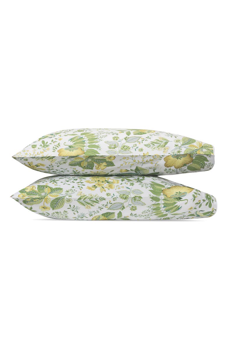 Matouk Pomegranate Set of 2 Pillowcases, Main, color, Citrus
