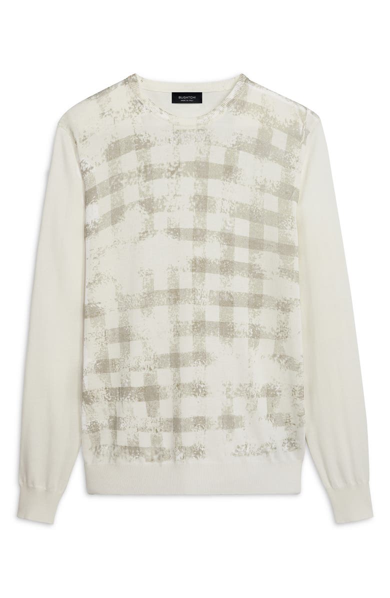 Bugatchi Ghost Check Sweater, Alternate, color,