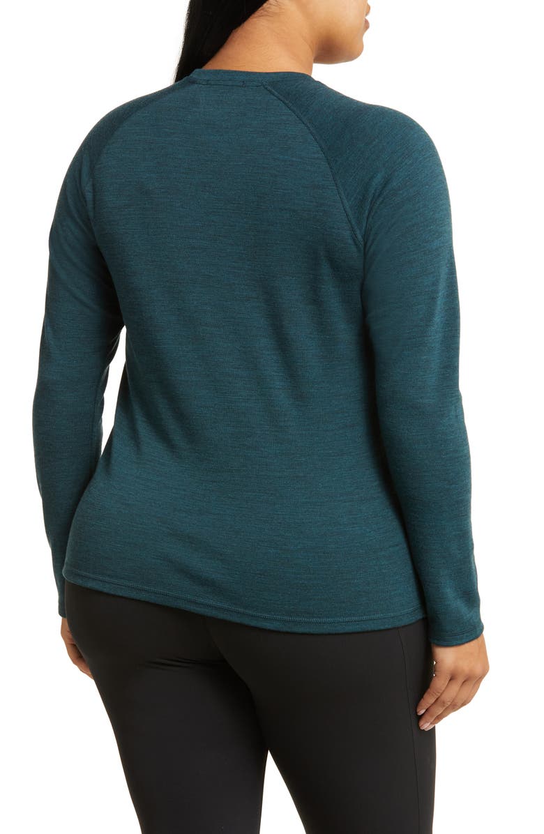 Smartwool Long Sleeve Merino Wool Thermal Top, Alternate, color, 