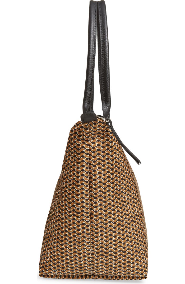Longchamp Large Le Pliage Print Nylon Shoulder Tote, Alternate, color,