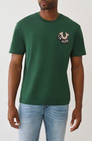 True Religion Embroidered Patch Graphic T-Shirt