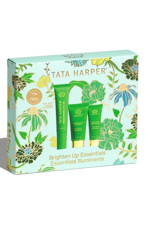 Tata Harper Skincare Brighten Up Essentials Set $90 Value In Transparent