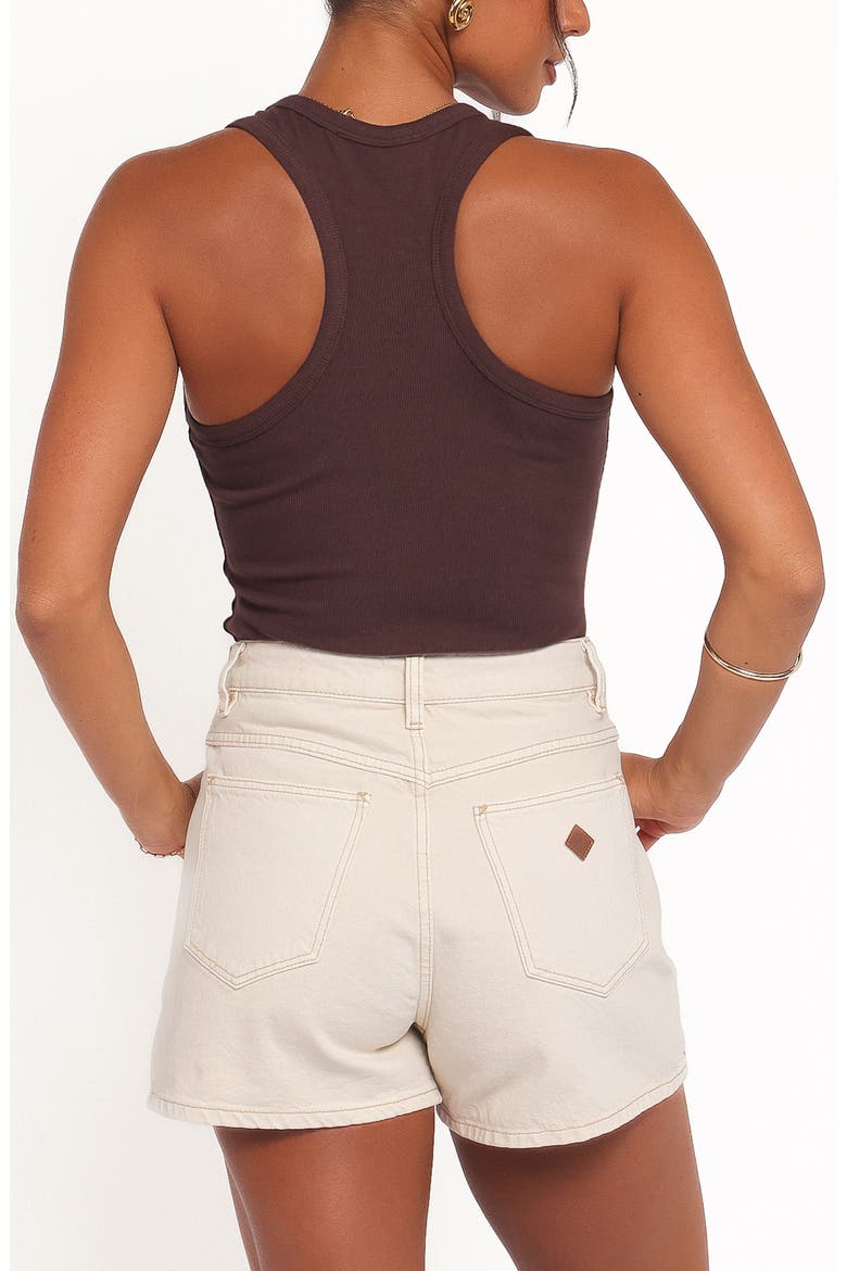 Miles Racerback Rib Tank, Alternate, color, ESPRESSO