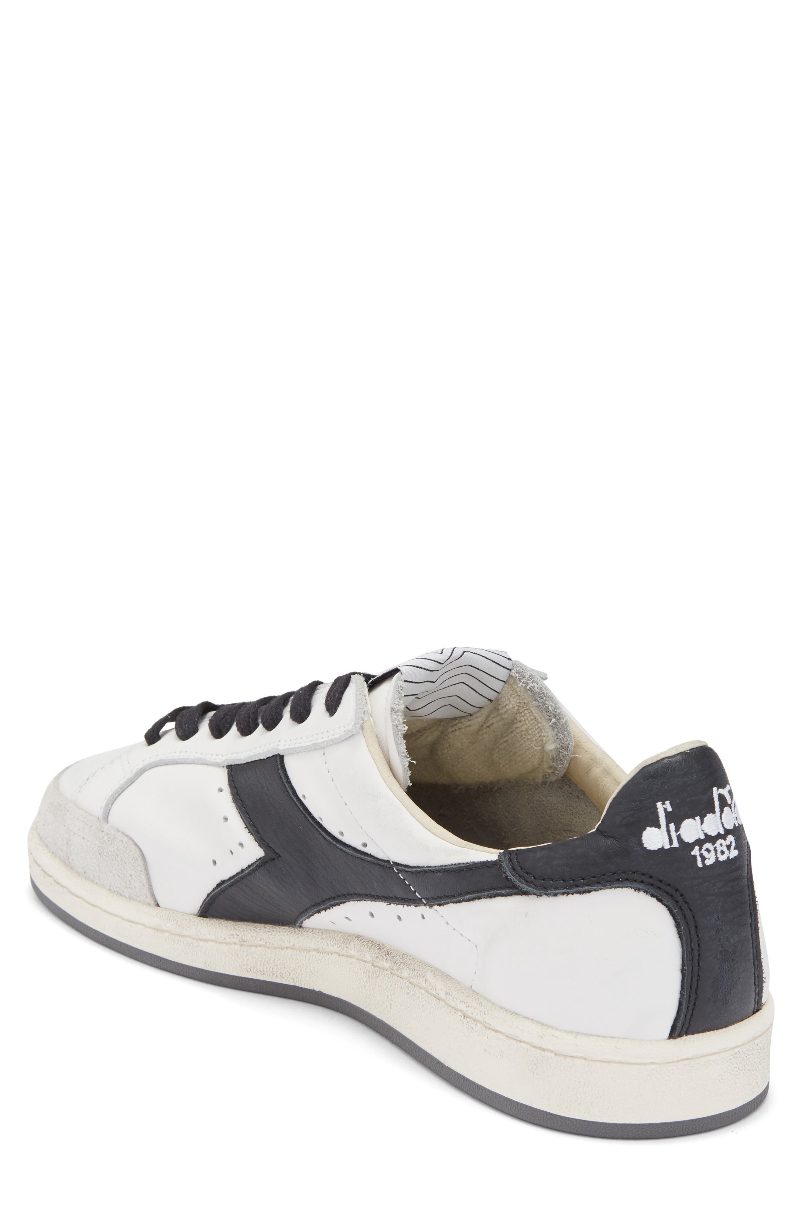Diadora Prestige Used Sneaker, Alternate, color, White/ Black