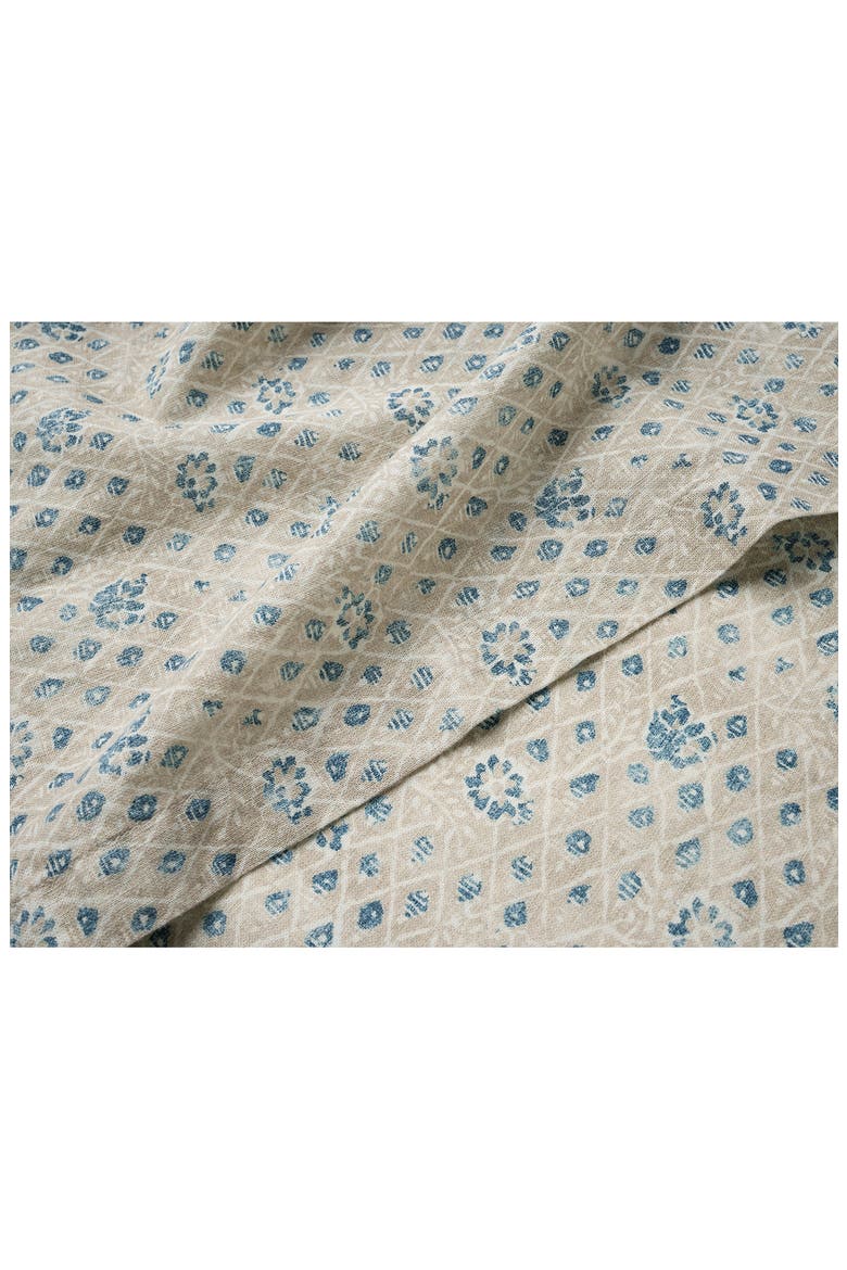 Coral Bell Print Table Runner, Alternate, color, CERULEAN