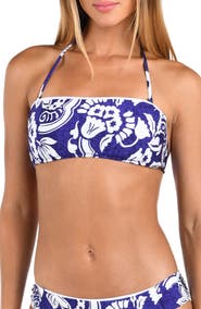 Sunshine 79 Floral Bandeau Bikini Top