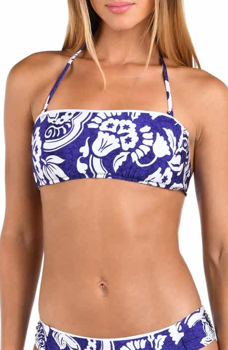 Sunshine 79 Floral Bandeau Bikini Top