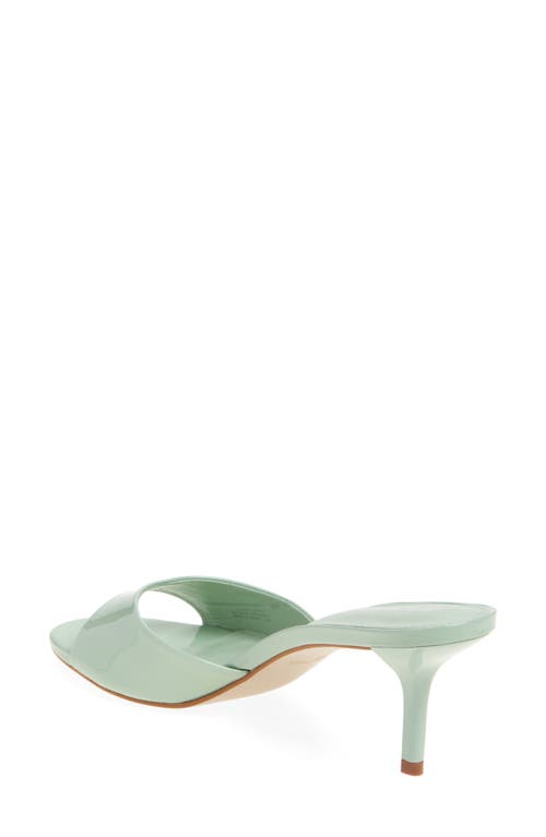 Steve Madden Kendrix Sandal In Light Green Leather