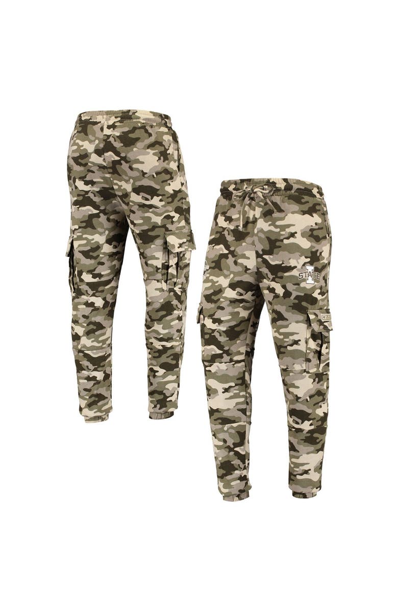 COLOSSEUM Men's Colosseum Camo Iowa State Cyclones OHT Military Appreciation Code Fleece Pants, Main, color, 