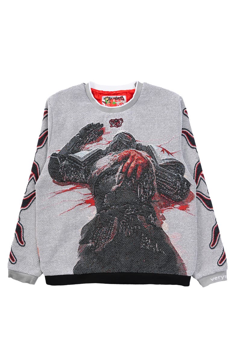 VERYRARE Dead Soldier Crewneck, Main, color, Grey