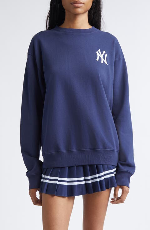 Yankees Serif Crewneck Sweatshirt