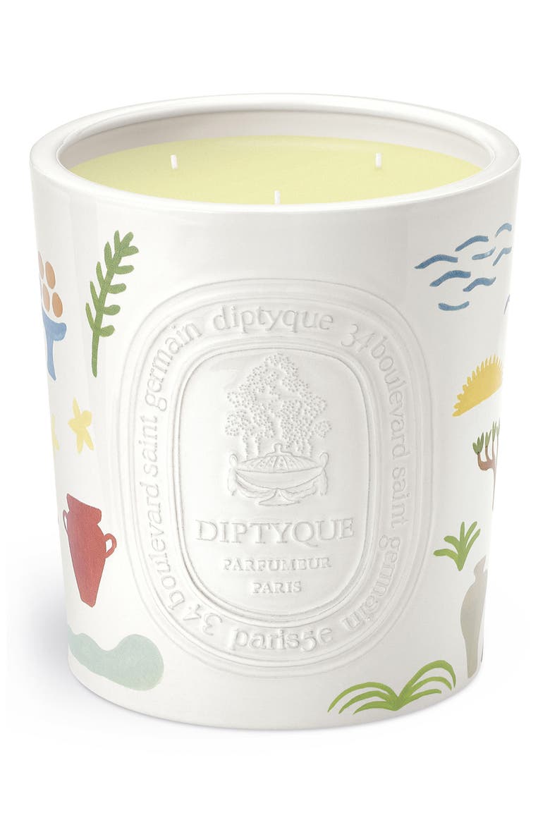 Citronnelle Lemongrass & Orange Blossom 5-Wick Candle, Main, color, NO COLOR