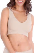 Belly Bandit® No-Wire Comfy Seamless V-Neck Bra