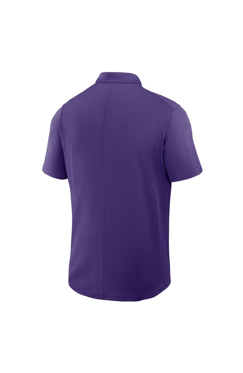 Nike Men's Nike Purple LSU Tigers Primetime Victory Legacy Vault Logo Performance Polo, Alternate, color, Purple
