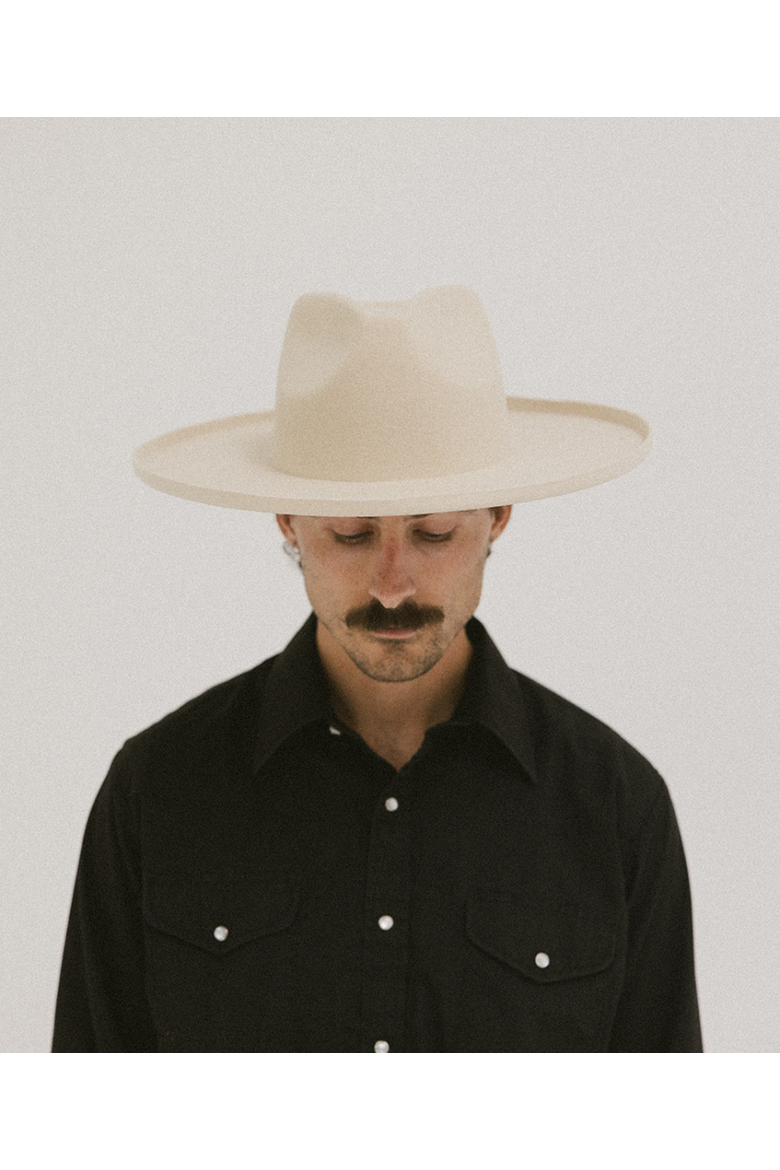Five Points Wide Brim Fedora Hat, Alternate, color, Buckskin