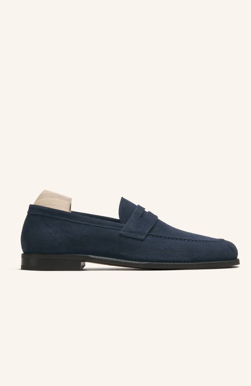 Myrqvist Lysekil Ii Penny Loafers In Navy