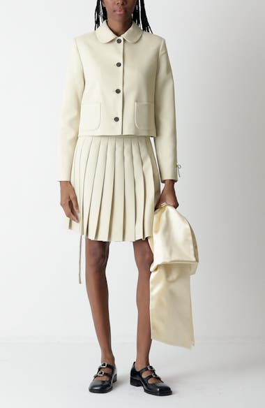 SANDYLIANG サンディリアン LILO SKIRT プリーツスカート Sandy Liang Lilo Pleated A-Line Skirt | Nordstrom