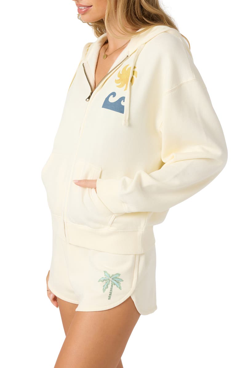 O'Neill Atwood Palma Graphic Zip-Up Hoodie, Alternate, color, 
