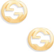Gucci Interlocking G Stud Earrings