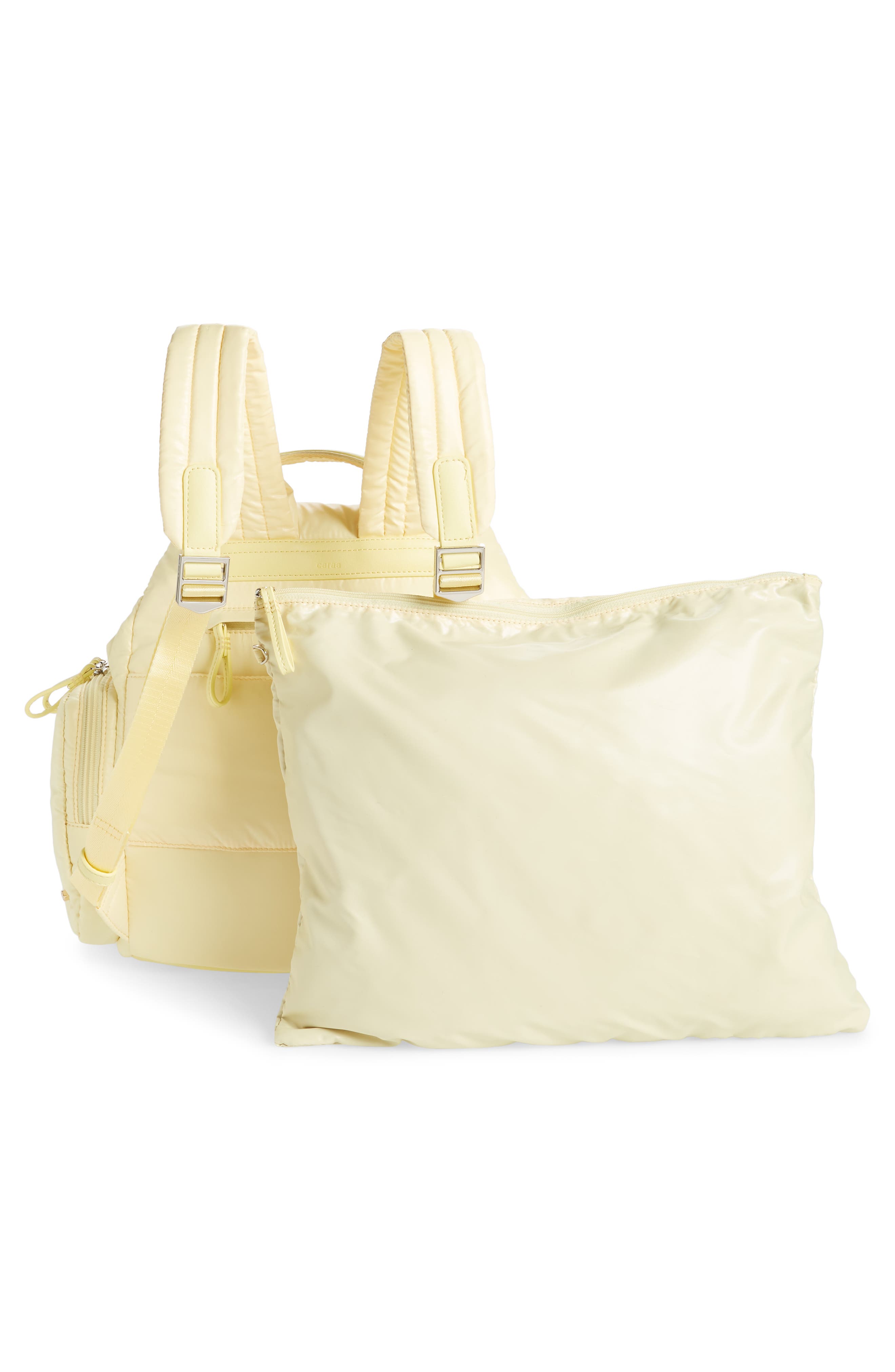 Small Cirrus Backpack, Alternate, color, CUSTARD