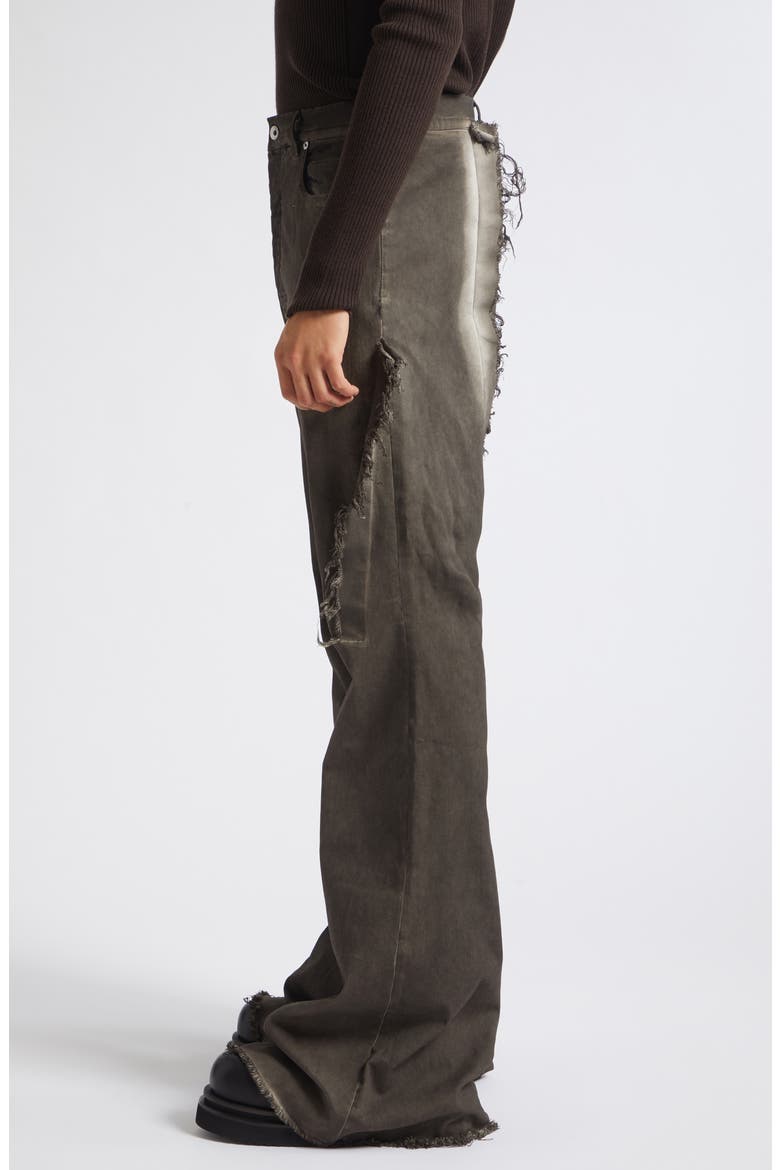 Bolan Distressed Bootcut Jeans, Alternate, color, DUST COMBO