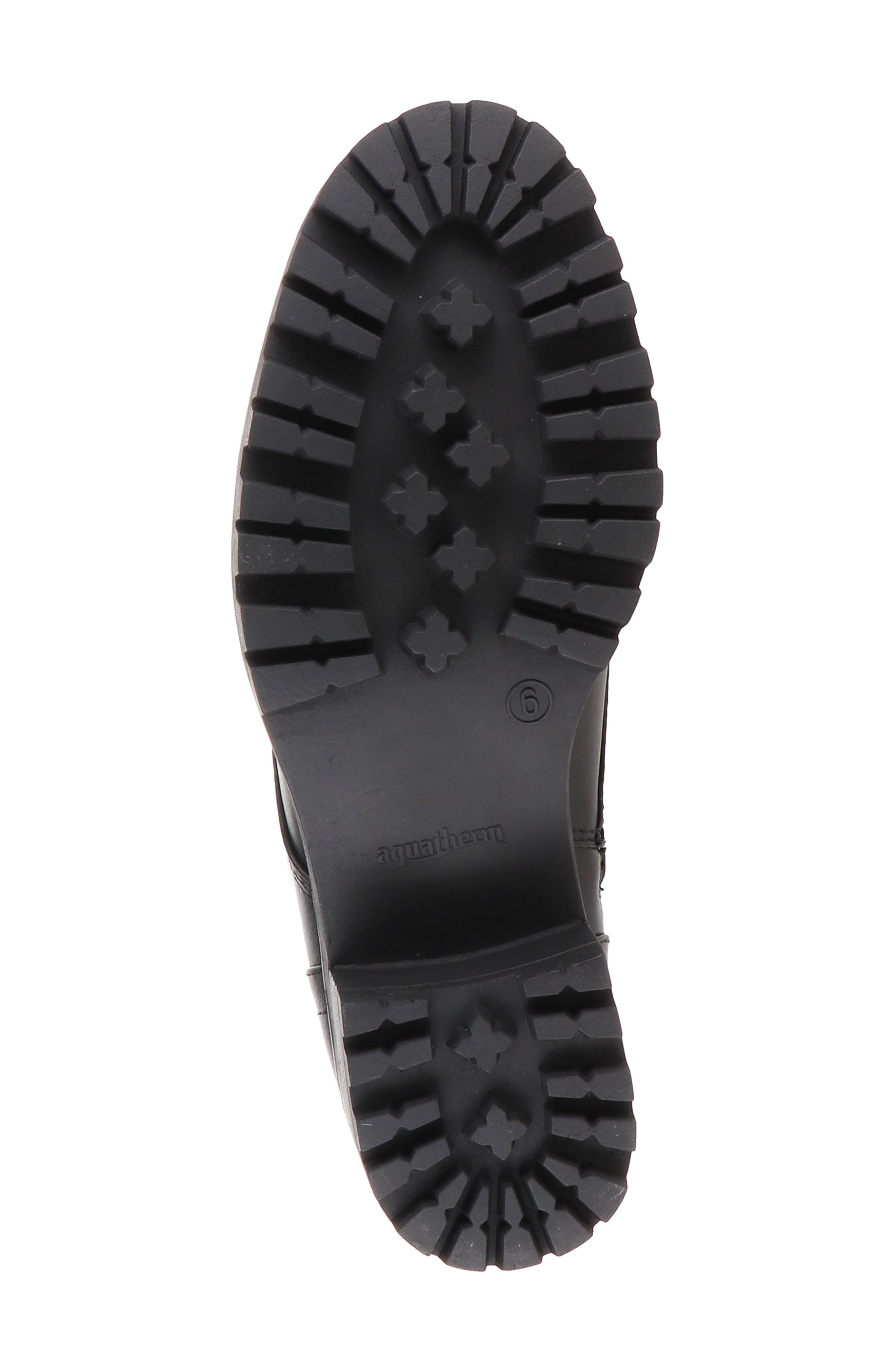 AQUATHERM BY SANTANA CANADA Annette Faux Fur Lined Winter Boot, Alternate, color, Black Patent