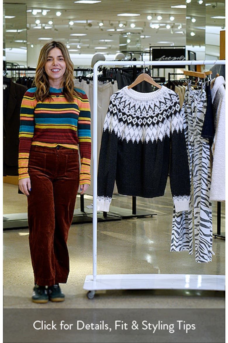 Fiorella Fair Isle Sweater video