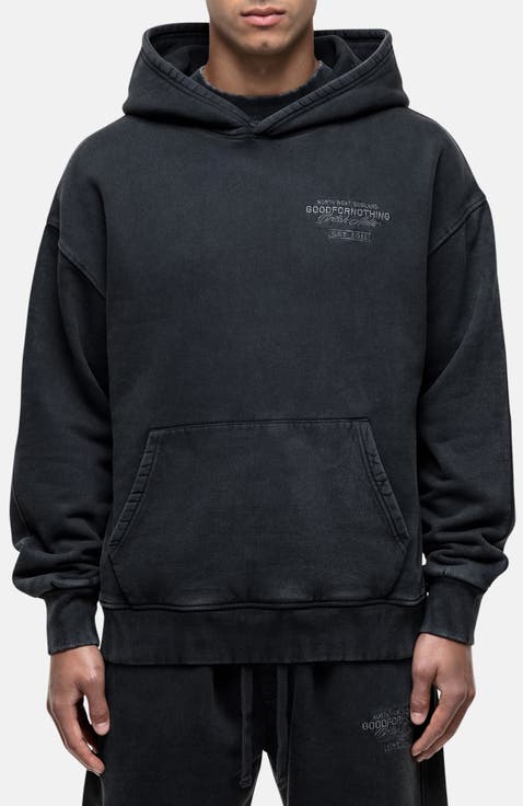 Vintage Washed Black Atelier Hoodie