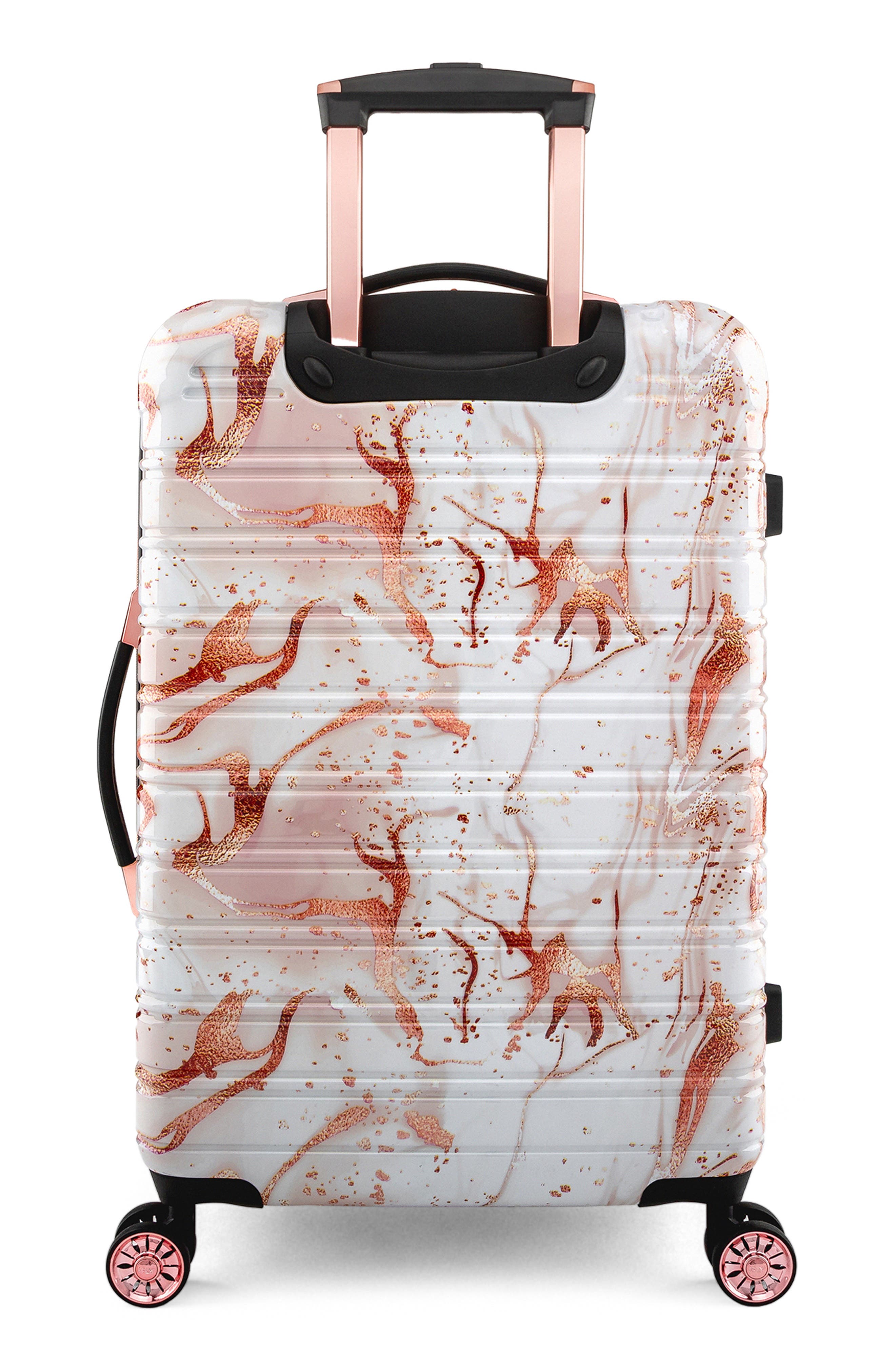 IFLY Fibertech Marble 20" Expandable Wheeled Carry-On Bag, Alternate, color, 