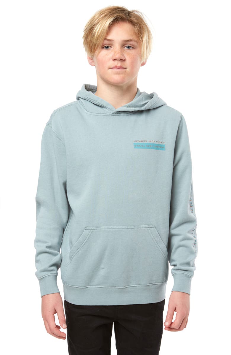 O'Neill Split Logo Cotton Hoodie, Alternate, color, 
