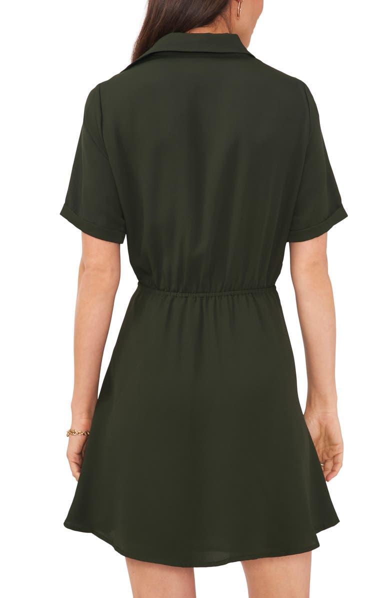 Vince Camuto Collared Wrap Dress, Alternate, color, 