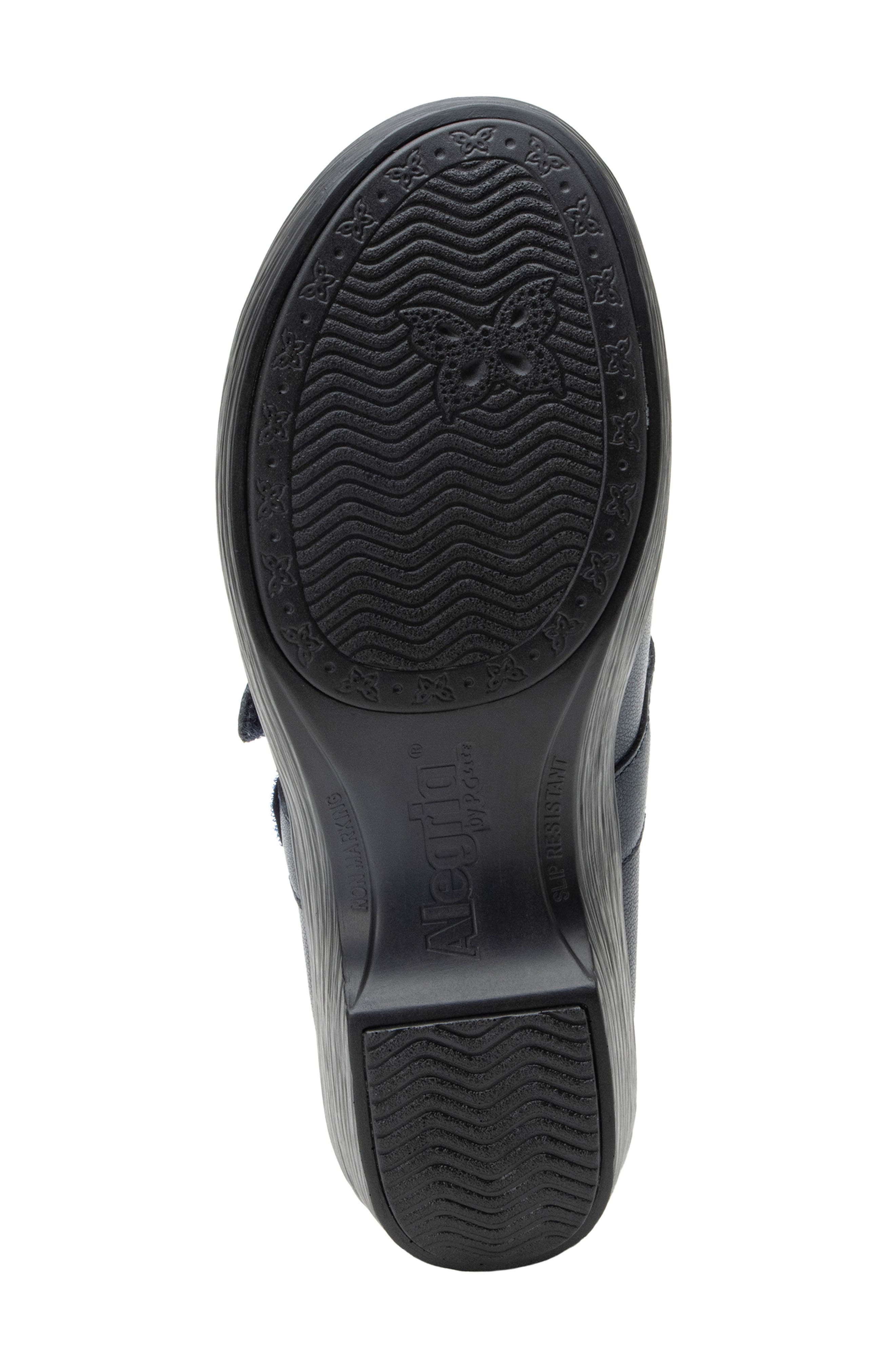 Sofi Mary Jane Wedge Heel Shoe, Alternate, color, NAVY GLOSS