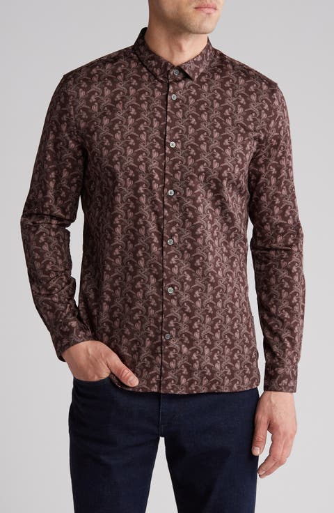 Ross Floral Button-Up Shirt