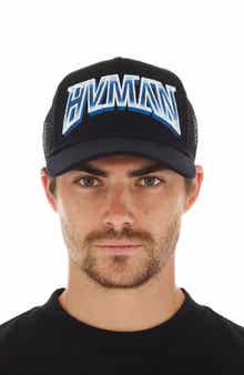 HVMAN Logo Mesh Trucker Hat