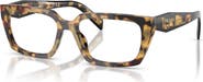 Prada 53mm Rectangle optical glasses