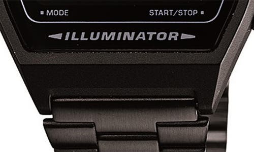 Casio Vintage Black Digital Bracelet Watch, 38.9mm X 35mm