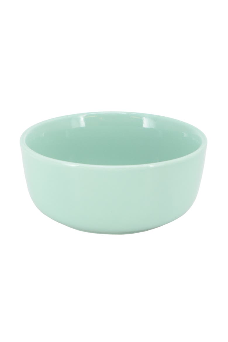 Duncan 18 Piece Porcelain Dinnerware Set, Alternate, color, Green
