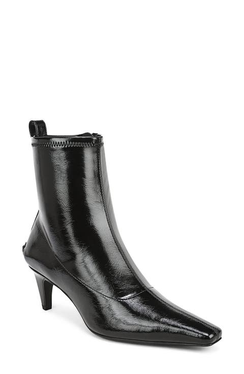 Ines Faux Leather Bootie