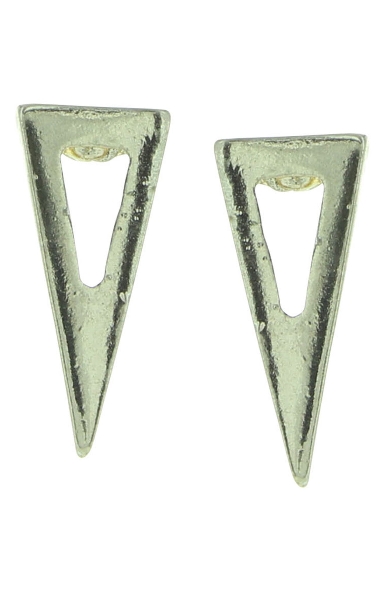 Rosa Dainty Arrow Stud Earrings